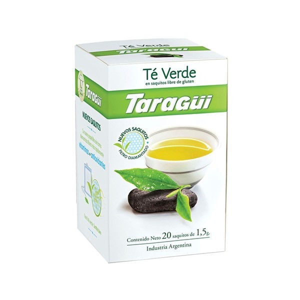 Té Verde Taragui En Saquitos 20 Saquitos #1
