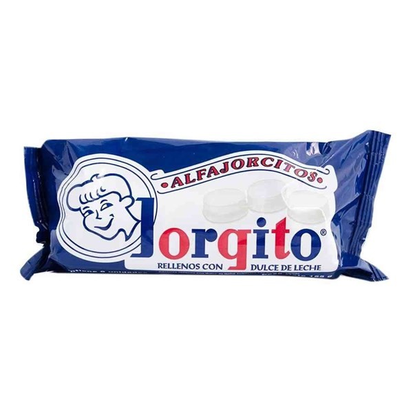 Alfajores Mini Jorgito Blanco 155 Gr #1