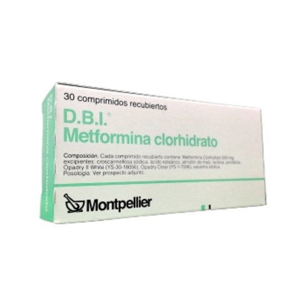 Montpellier Dbi Metformina 500 Mg x 30 Comp #1