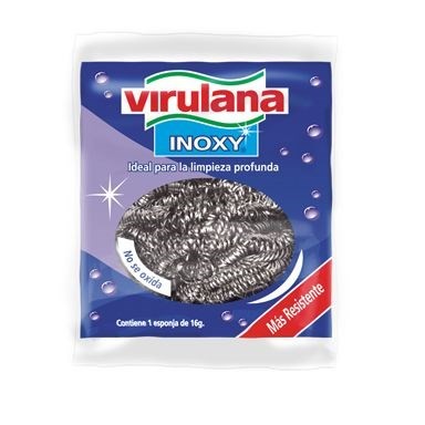Virulana Esponja Metálica Inoxy Flow #1