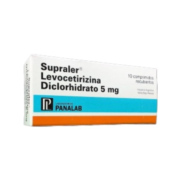Panalab Supraler 5 Mg Levocetirizina x 10 Comp #1