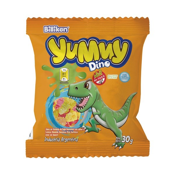 Gomitas Billiken Yummy Dinosaurios 30 g. #1