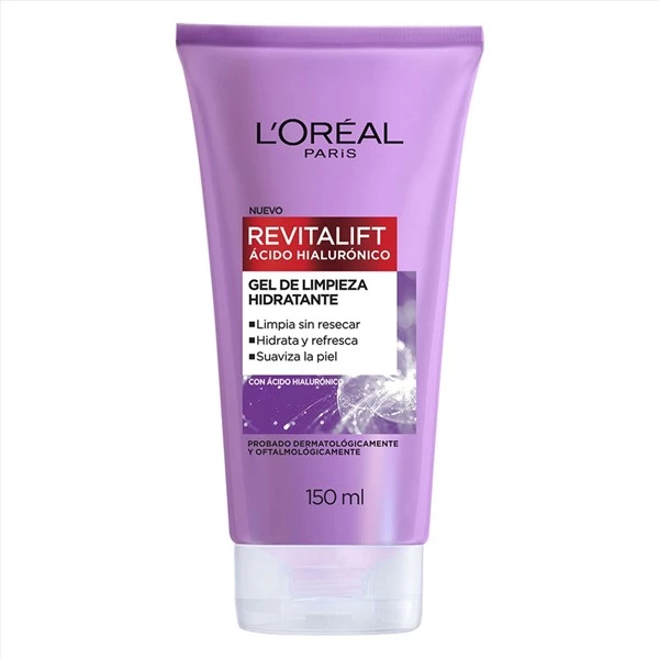 Loreal Gel de Limpieza Dermo Expert Revitalift Acd Hialurónico 150 ml alt