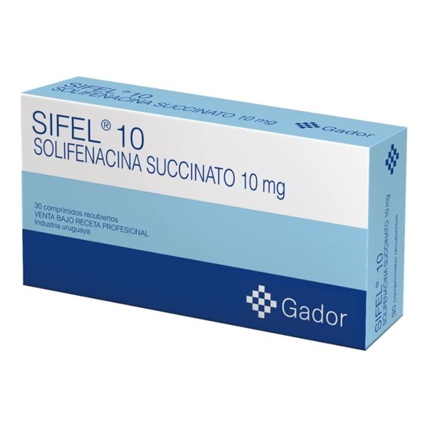 Sifel 10 mg | 30 Comprimidos | Solifenacina #1