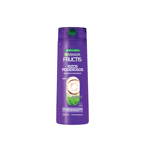 Garnier Shampoo Fructis Rizos Poderosos x 350 ml alt