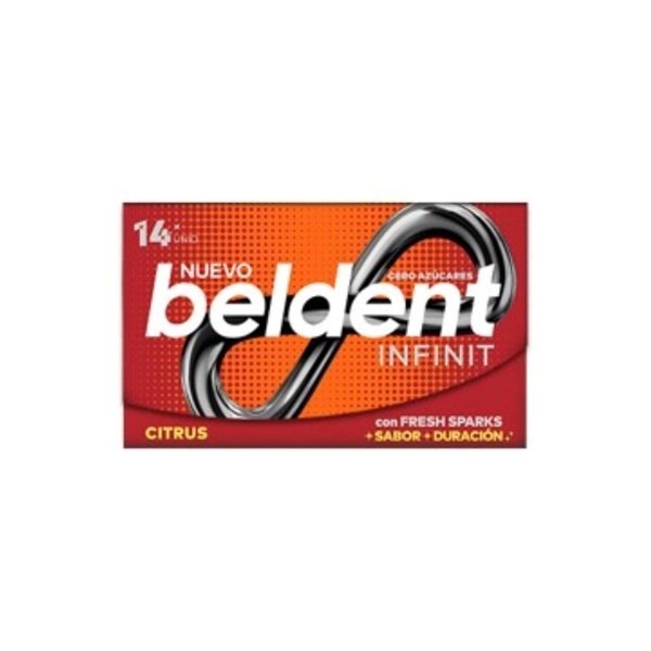 Chicle Beldent Infinit Citrus x 14 U