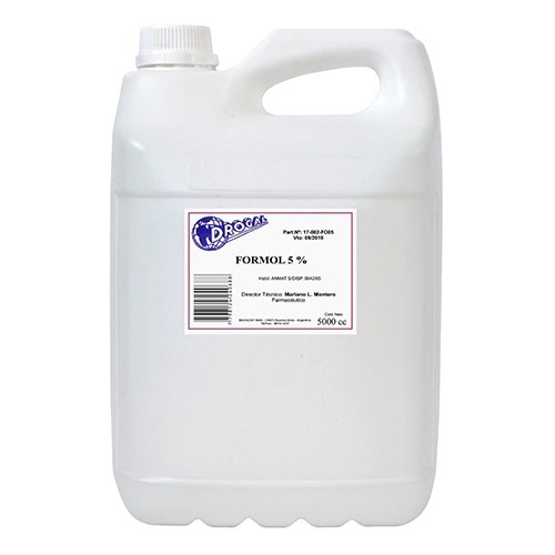 Formol 5% x 5000 ml - Drogal