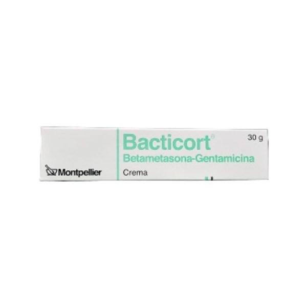 Montpellier Bacticort Betametasona + Gentamicina Crema x 30 g #1