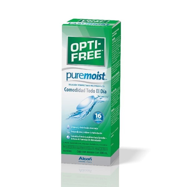 Opti Free Solución Desinfectante Pure Moist 300 ml alt