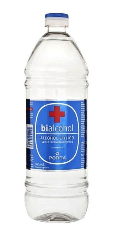 Porta BI-Alcohol Etilico 96% X 500ml #1