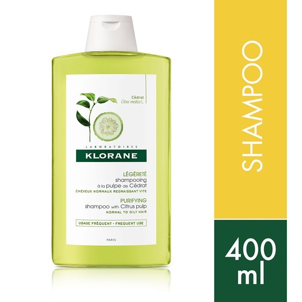 Klorane Shampoo a La Pulpa de Cédrat 400 ml alt