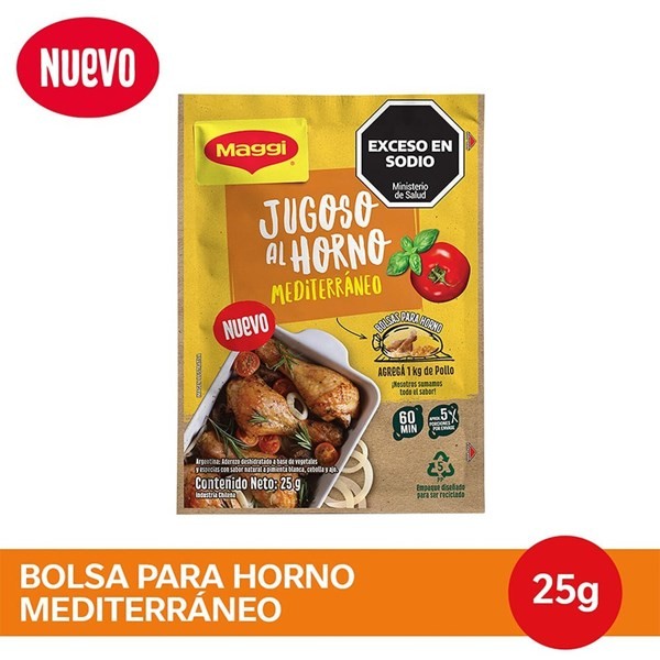 Bolsa para Horno Maggi Mediterráneo 25 g #1
