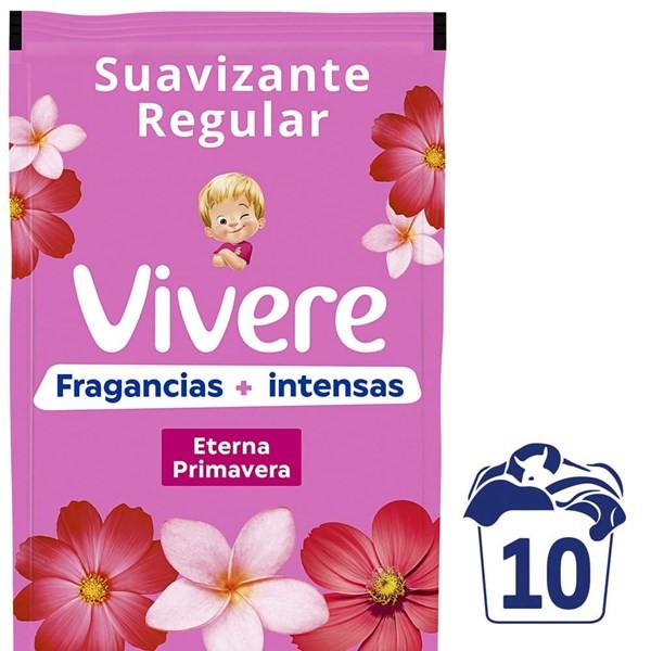 Suavizantes Eterna Primavera Mas Intenso Dp 900 ml Vivere #1