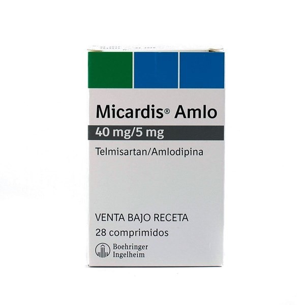 Micardis Amlo 40/5 mg | 28 comprimidos | Telmisartan + Amlodipina #1