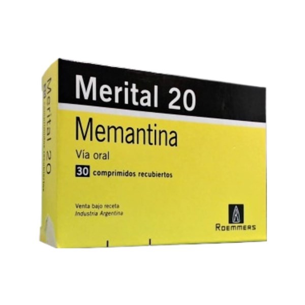 Roemmers Merital Memantine 20 x 30 Comp Recubiertos #1