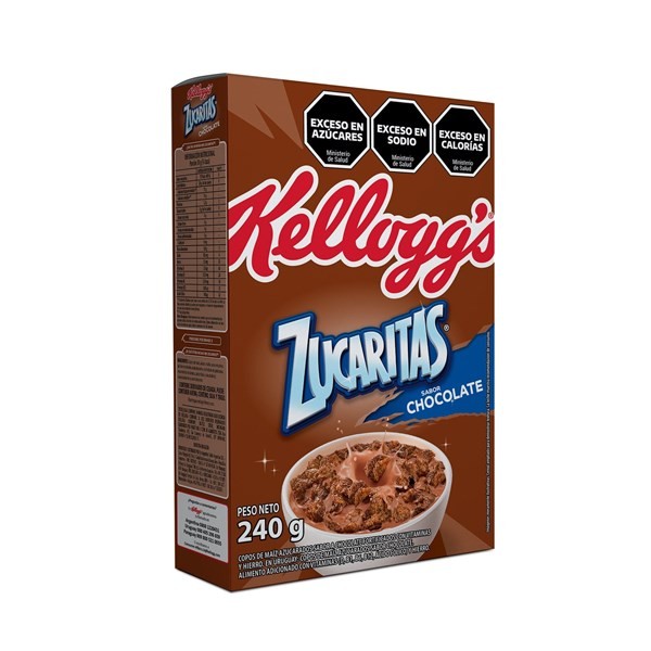 Kelloggs Copos De Cereal Zucaritas De Chocolate 240 G.