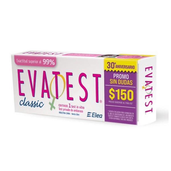 Evatest Test De Embarazo Classic Promo Aniversario