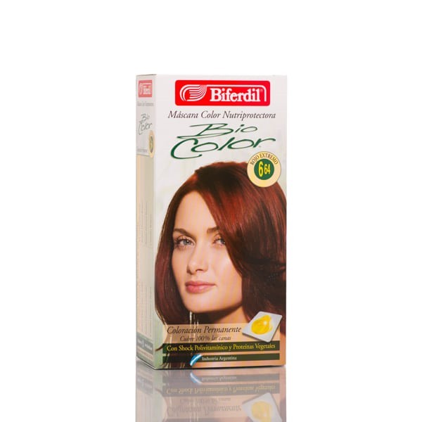Biferdil Kit de Coloracion Bio Color 6.64 Rojo Extremo #1