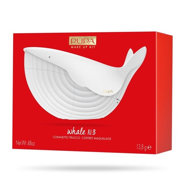 Pupa Whale 3 wharm Shades 001 Set Maquillaje Rostro Ojos Y Labios #1