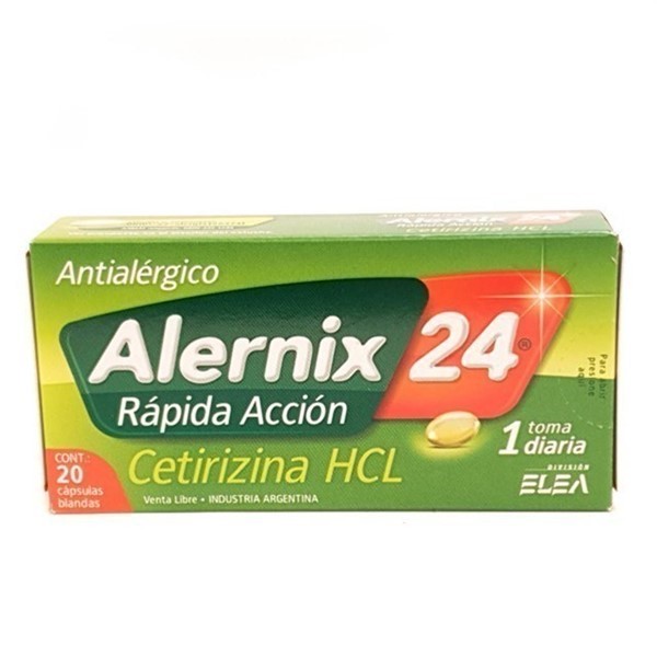 Elea Alernix Rápida Acción X 20 Capsulas Blandas