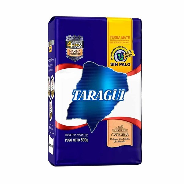 Yerba Mate Taragui 4flex Sin Palo 500g #1