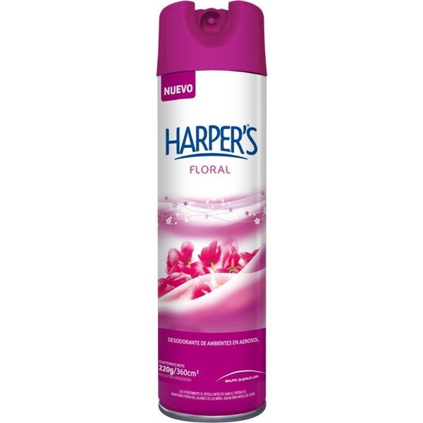 Harpers Aromatizante Aerosol Floral 220 ml #1