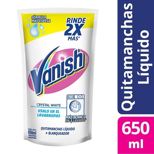 Quitamanchas Vanish Liquido White Dp X 650ml #1