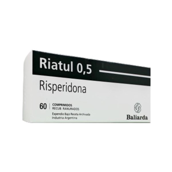 Baliarda Riatul 0.5 Risperidona 0.5 Mg x 60 Comp.Rec.Ran #1