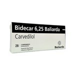 Baliarda Bidecar 6.25 Mg Carvedilol x 28 Comp Ranurados #1