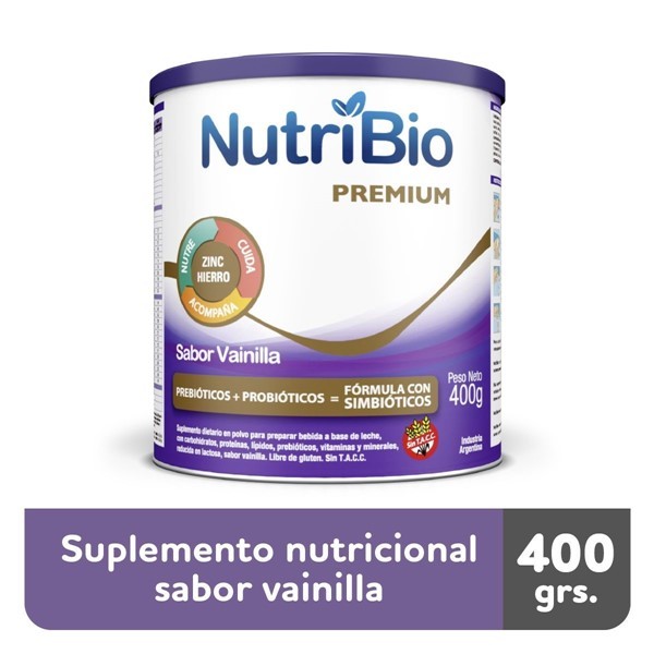 Nutri-Bio Suplemento Nutricional Premium Vainilla 400 gr #1