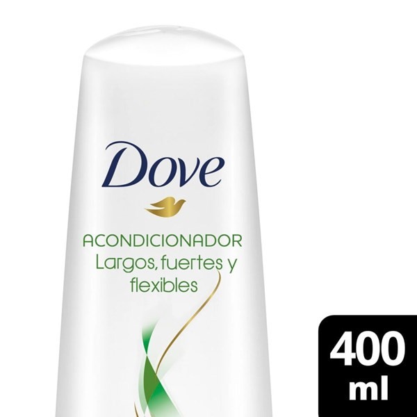 Acondicionador Para El Cabello Dove  Largos Fuertes Y Flexibles 400 Ml #1