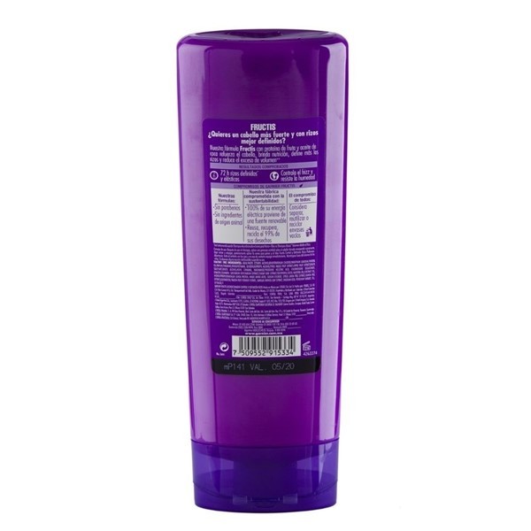 Fructis Acondicionador Rizos Poderoso 350 ml alt