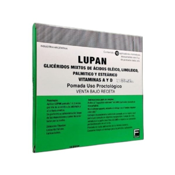 Finadiet Lupan Proctol Glicóridos Nat+Vitamina A+Vitamina D x 50 g #1