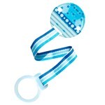 Prendedor Sujeta Chupetes Azul #1