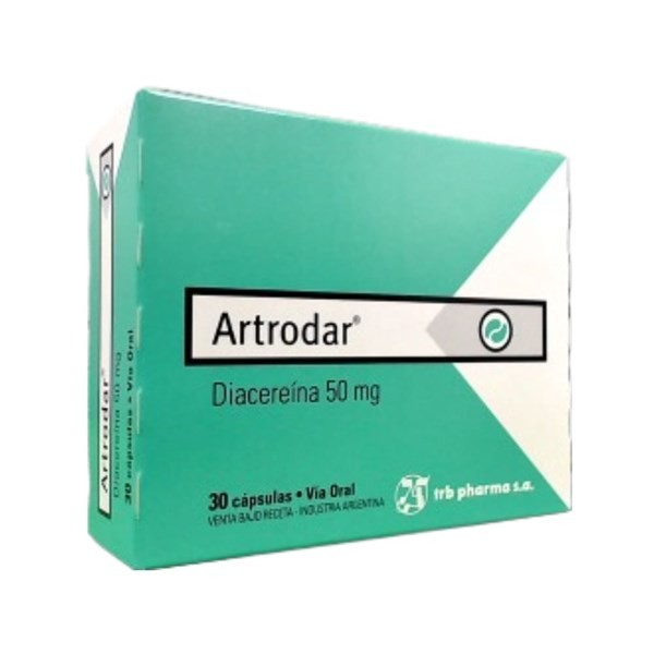 Trb-Pharma Artrodar Diacereína 50 Mg x 30 Cápsulas