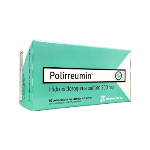 Trb-Pharma Polirreumin Hidroxicloroquina 200 Mg x 60 Comp Recubiertos #1