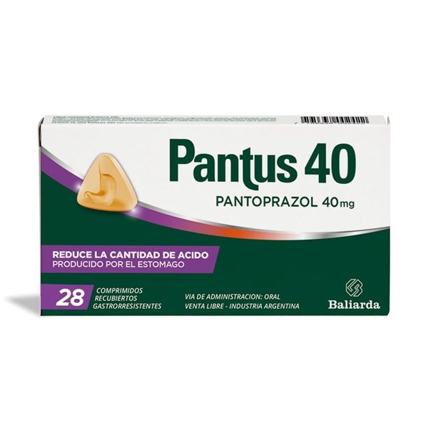 Pantus 40 Mg 28 comprimidos alt