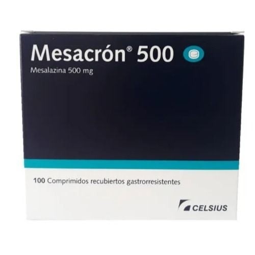 Mesacron 500 Mg | 100 Comprimidos | Mesalazina #1