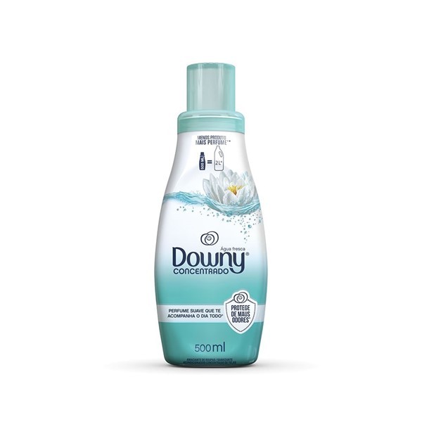 Downy Suavizante Concentrado Para Ropa Agua Fresca 500 ml alt
