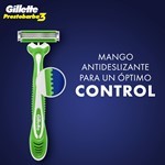 Máquinas Para Afeitar Gillette Prestobarba3 Sensitive Desechables x 2 un #9