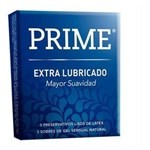 PRESERVATIVO PRIME LUBRICADOS X3 AZUL #1