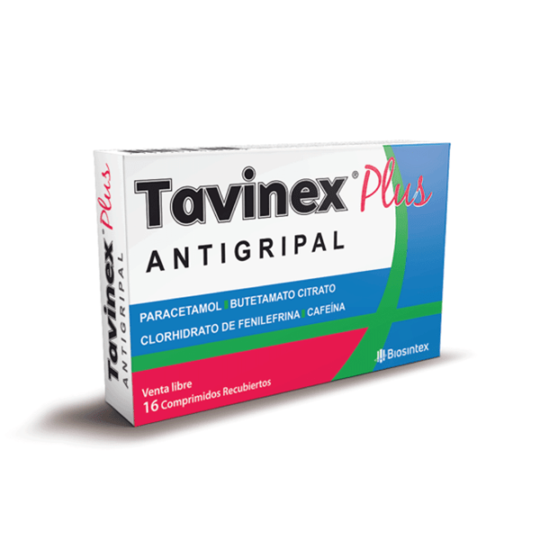 Tavinex Plus Antigripal Comprimido X16 #1