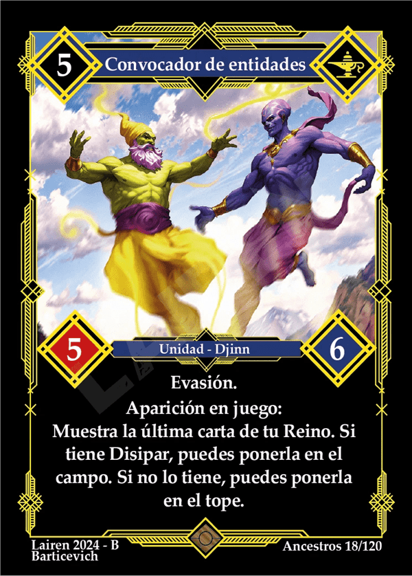 18 Convocador De Entidades - Coste 5