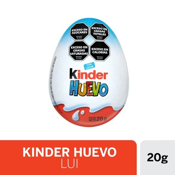 Huevo De Chocolate Kinder Huevo Azul X 20 Gr #1