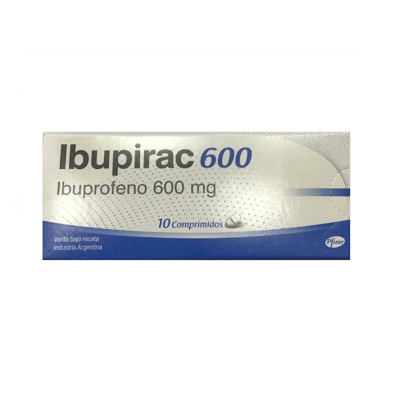 Ibuprofeno Ibupirac 600 Comp X10