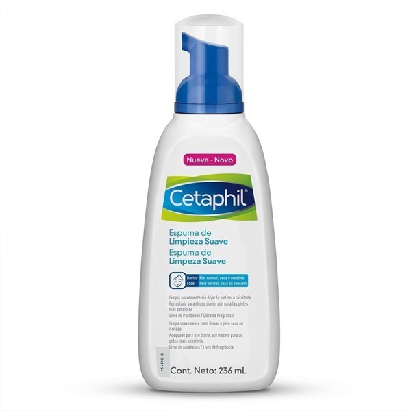 Cetaphil Espuma de Limpieza Suave 236 ml