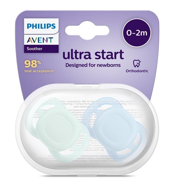 Avent Chupete Ultra Start Deco 0-2M