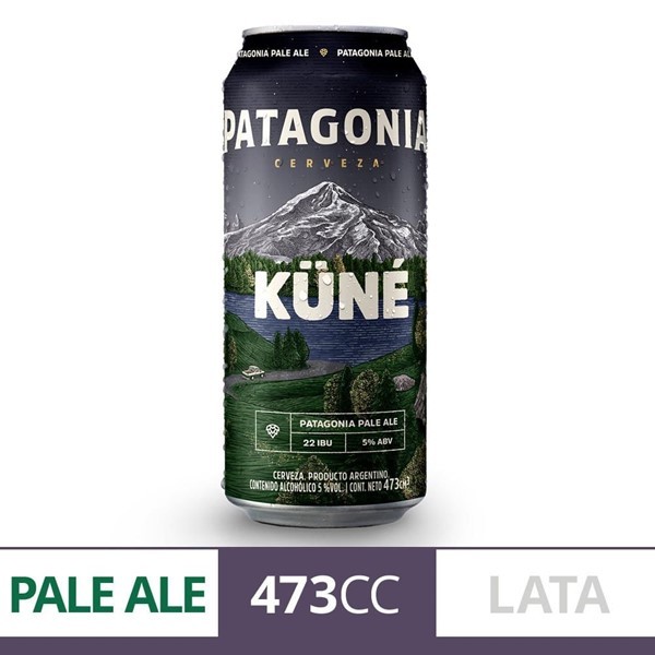 Cerveza Patagonia Küné Pale Ale 473 Cc #1