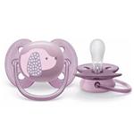 Chupete Avent Rosa Ultra Soft Deco 6 - 18 meses x 1 un #1