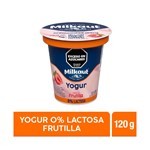 Yogur Entero Milkaut De Frutilla 0 Lact En Pote 120 G. #1